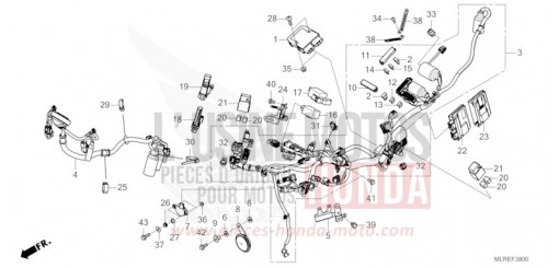 FAISCEAU DES FILS CB500FAR de 2024